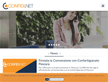 Tablet Screenshot of confidi.net